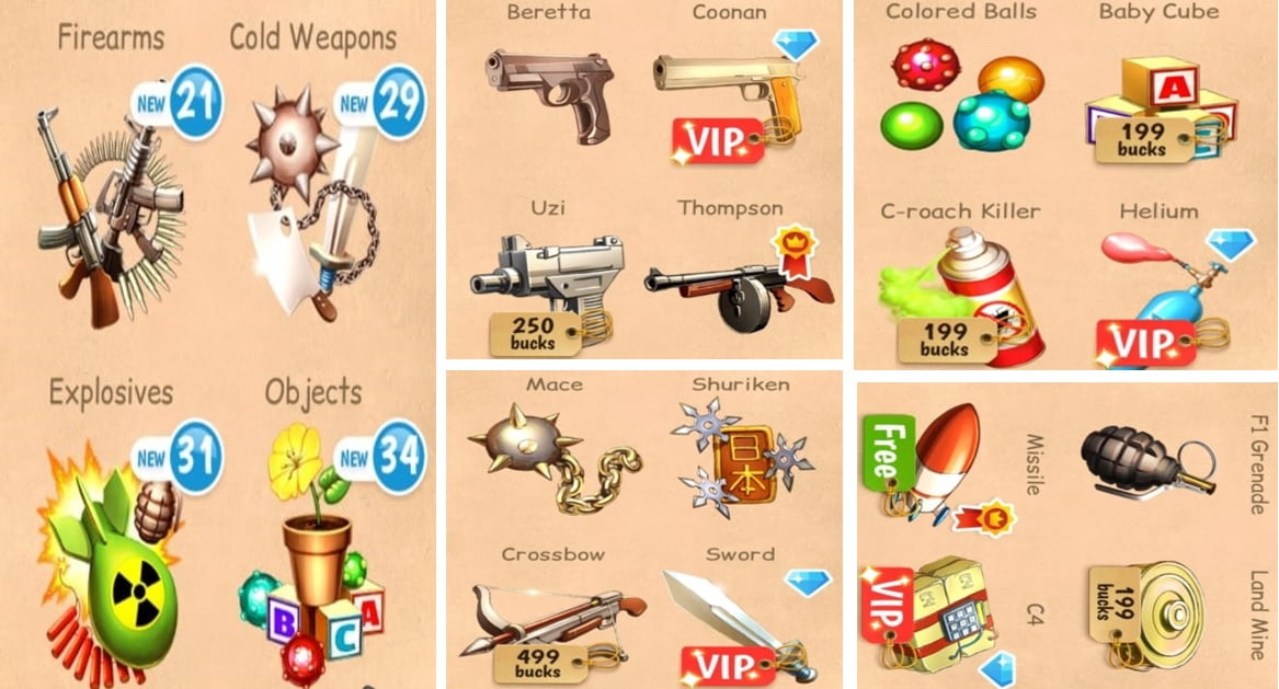 <img src="https://apkwitch.com/wp-content/uploads/2020/08/Kick-the-Buddy-Mod-apk-weapons.jpg" alt="kick the buddy weapons">