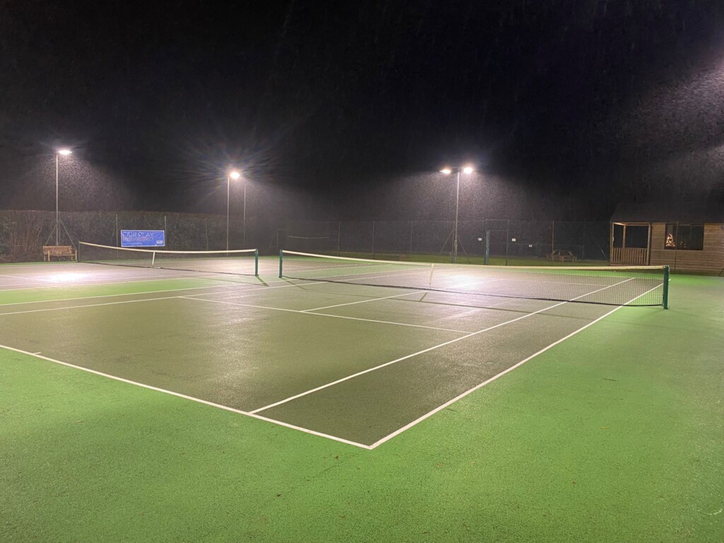 tennis court lights